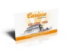 cartão couchê 4/0 > clique